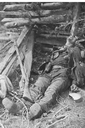 Mathew Brady, dead Civil War soldier, c. 1861