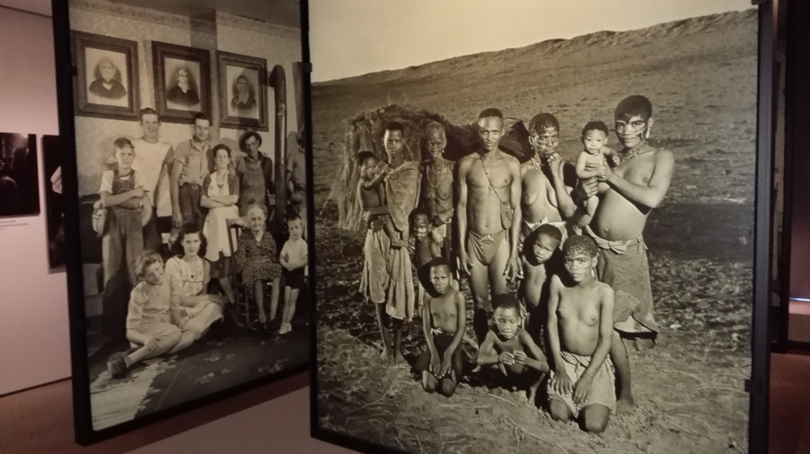Family of Man interior at Clervaux, 2015