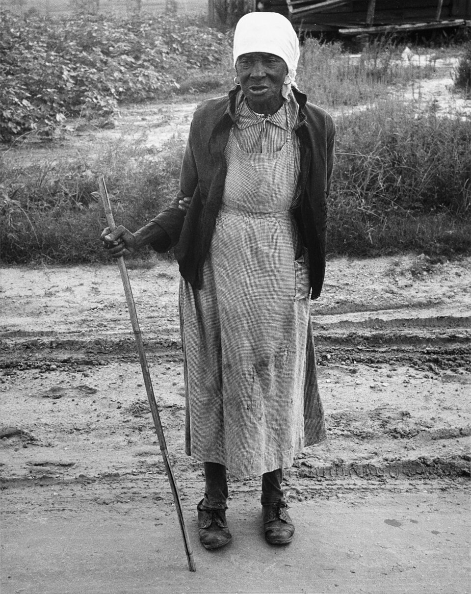 Dorothea Lange, ex-slave with a long memory, Alabama, 1938