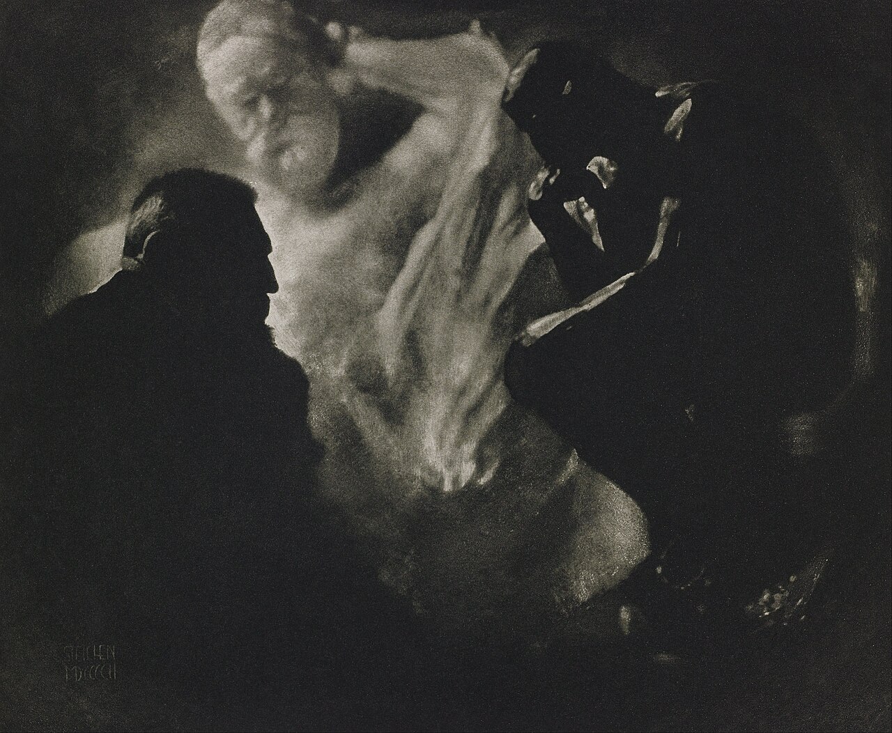 Edward Steichen, Rodin – Le Penseur, c. 1900/1906