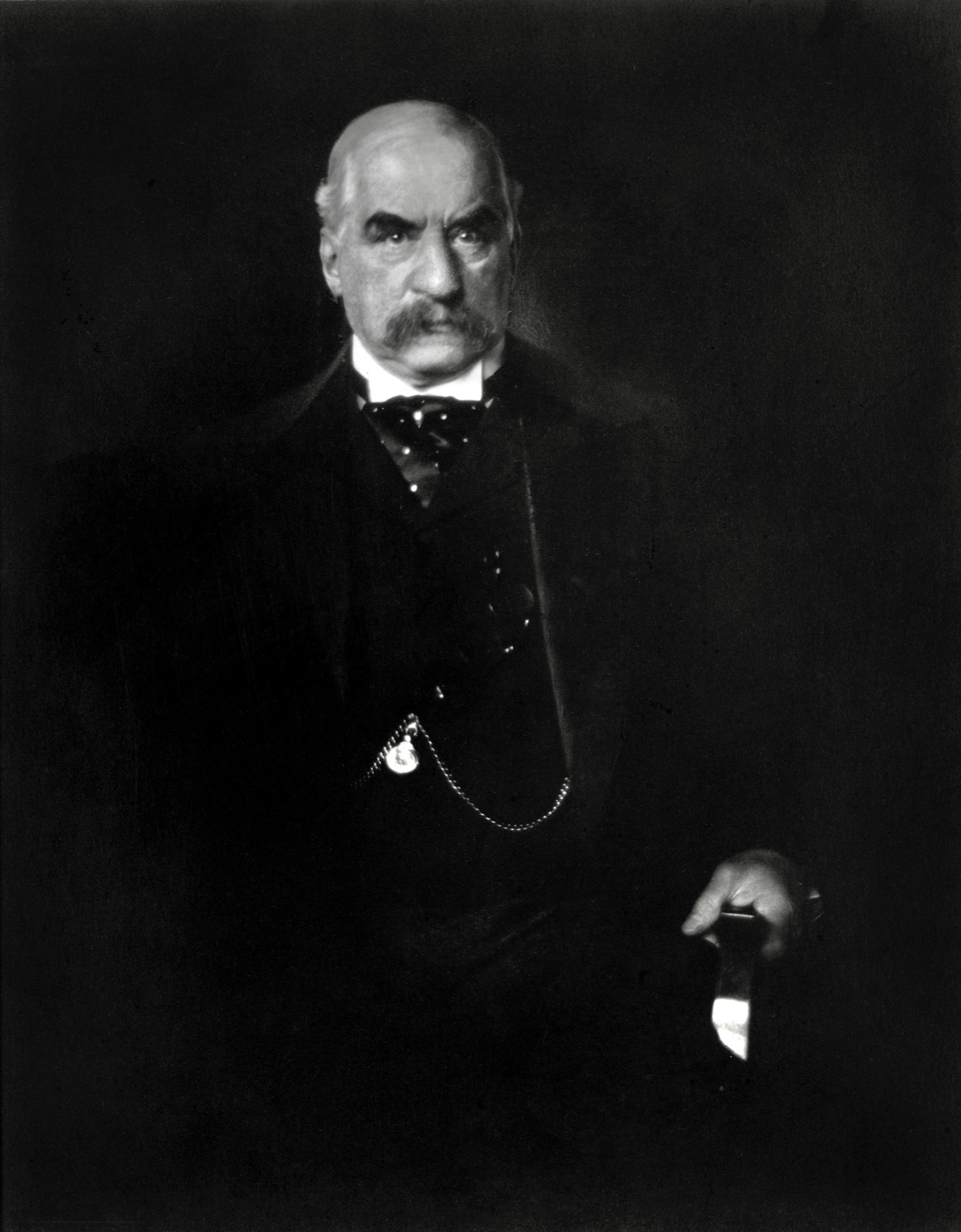 Edward Steichen's 1903 portrait of J. Pierpont Morgan