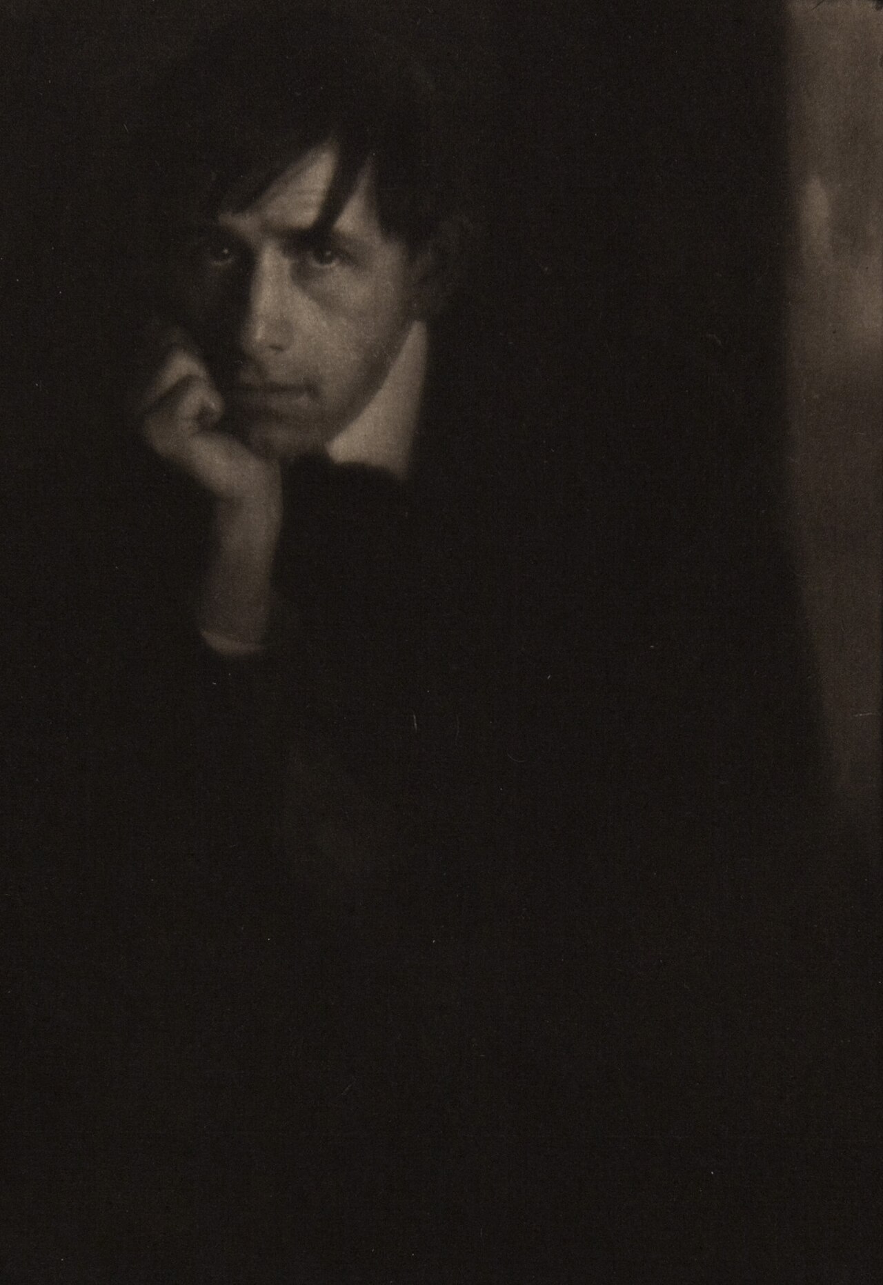 Edward Steichen, portrait of Clarence H. White, 1905